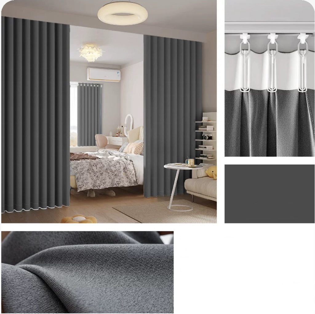 Furina1888 Cotton cutains for Living Room Modern Cotton .Curtain Panels for Bedroom Nursery Kids