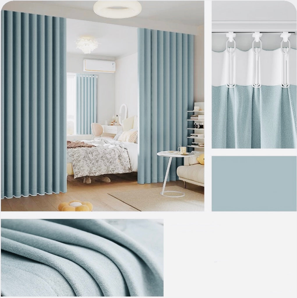 Furina1888 Cotton cutains for Living Room Modern Cotton .Curtain Panels for Bedroom Nursery Kids