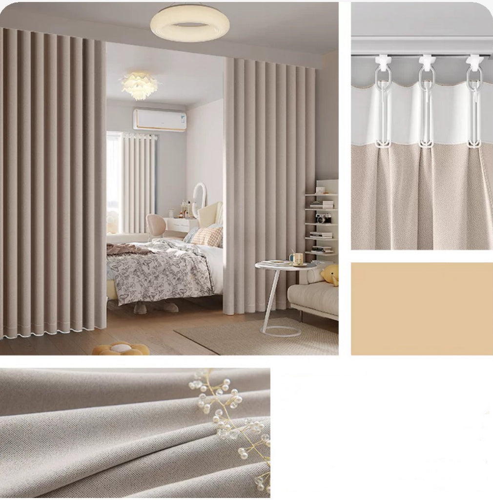 Furina1888 Cotton cutains for Living Room Modern Cotton .Curtain Panels for Bedroom Nursery Kids
