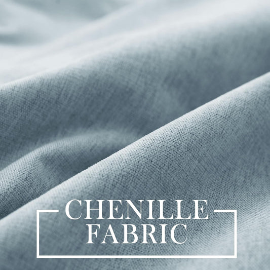 Furina 5858 100% blackout chenille curtains, suitable for sliding door living room bedroom, luxury hotel home theater curtains