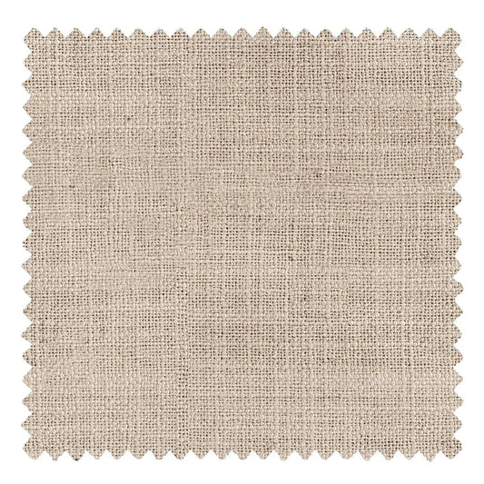 Furina 606-9 100%Nature Linen textured curtain without lining - suitable for indoor windows and doors in living rooms and bedrooms