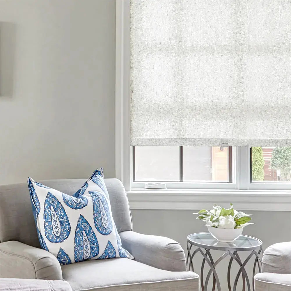 Furina Cordless Blackout Roller Shades   for Windows Room Darkening Rolled Up Shades with Spring System, UV Protection Window Shades Door Blinds for Home and Office