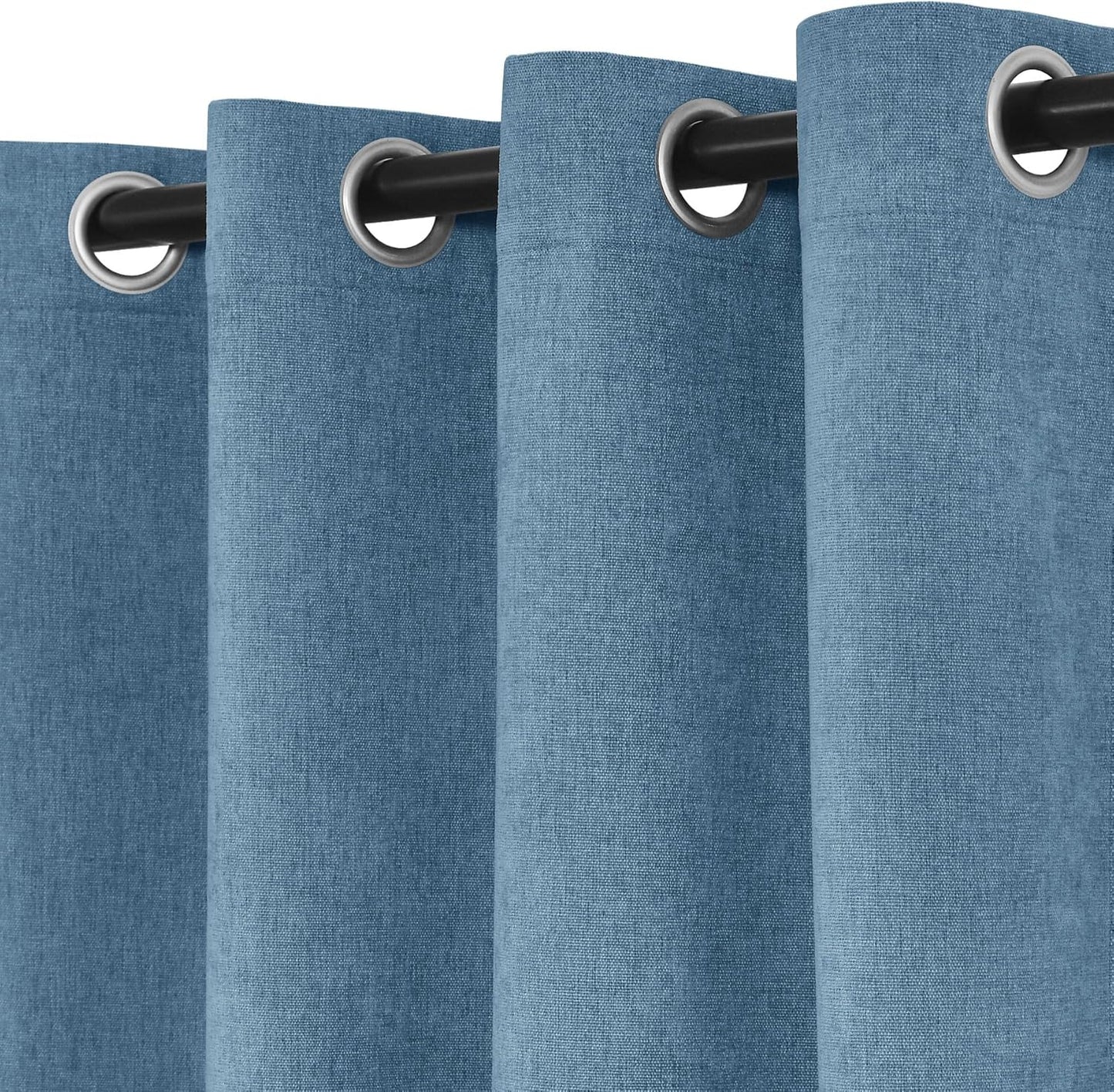 Furina 5858 100% blackout chenille curtains, suitable for sliding door living room bedroom, luxury hotel home theater curtains