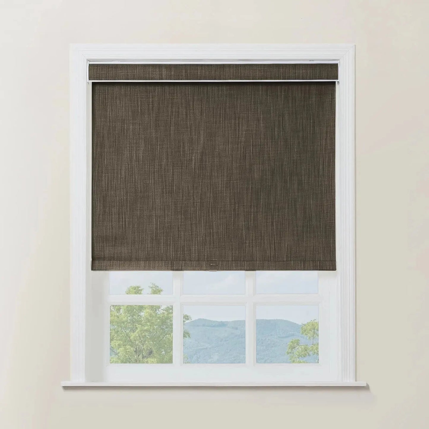 Furina Cordless Blackout Roller Shades   for Windows Room Darkening Rolled Up Shades with Spring System, UV Protection Window Shades Door Blinds for Home and Office