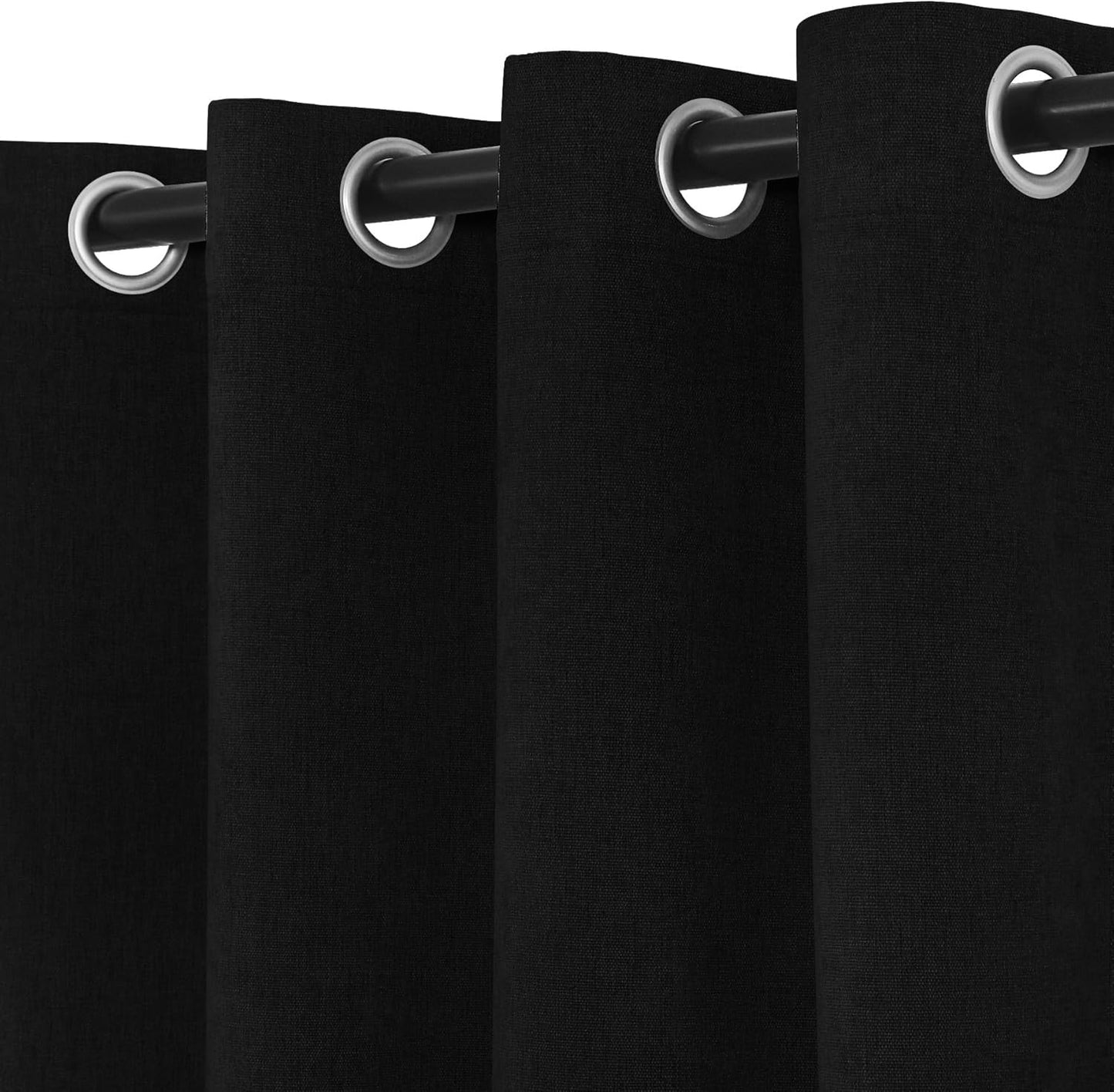 Furina 5858 100% blackout chenille curtains, suitable for sliding door living room bedroom, luxury hotel home theater curtains