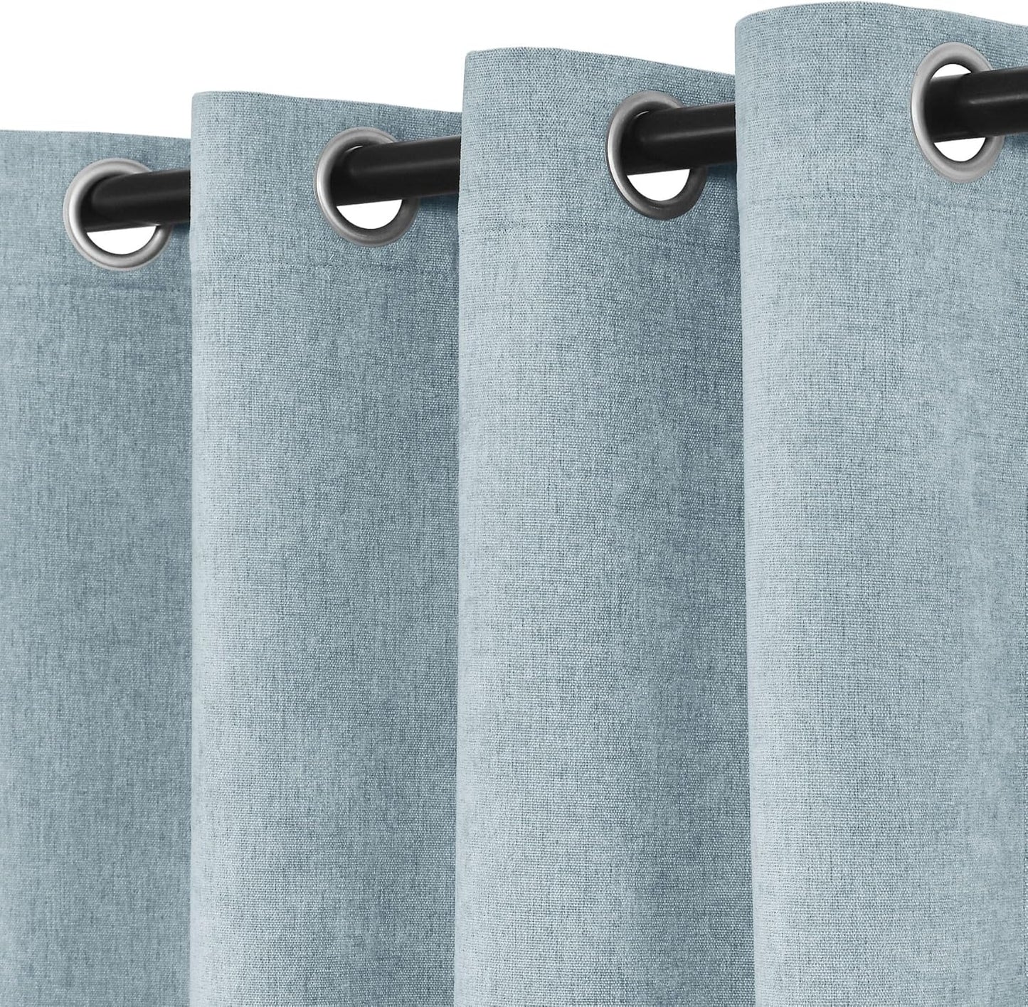 Furina 5858 100% blackout chenille curtains, suitable for sliding door living room bedroom, luxury hotel home theater curtains