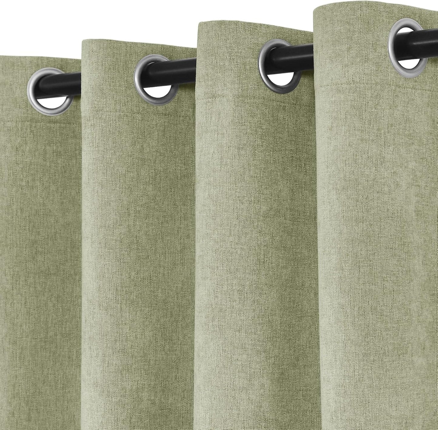 Furina 5858 100% blackout chenille curtains, suitable for sliding door living room bedroom, luxury hotel home theater curtains