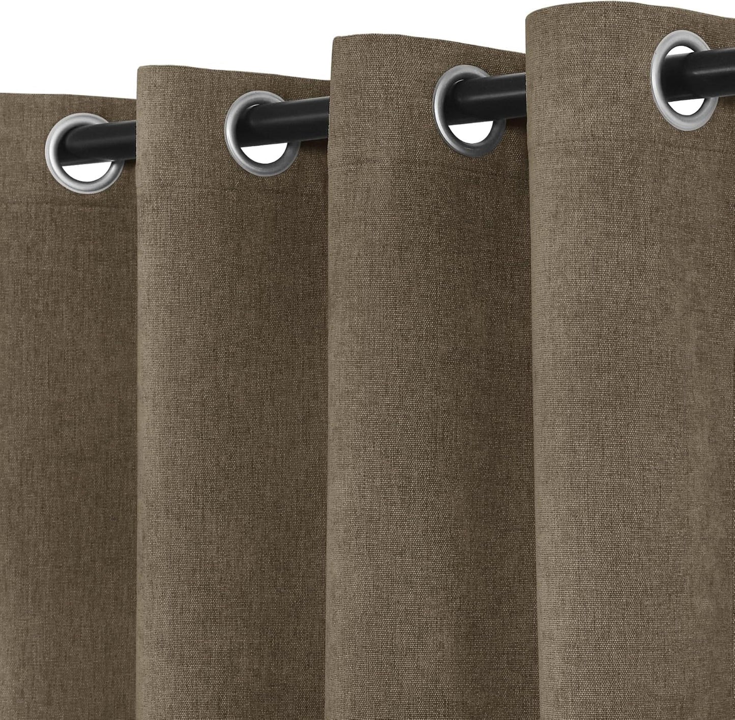 Furina 5858 100% blackout chenille curtains, suitable for sliding door living room bedroom, luxury hotel home theater curtains