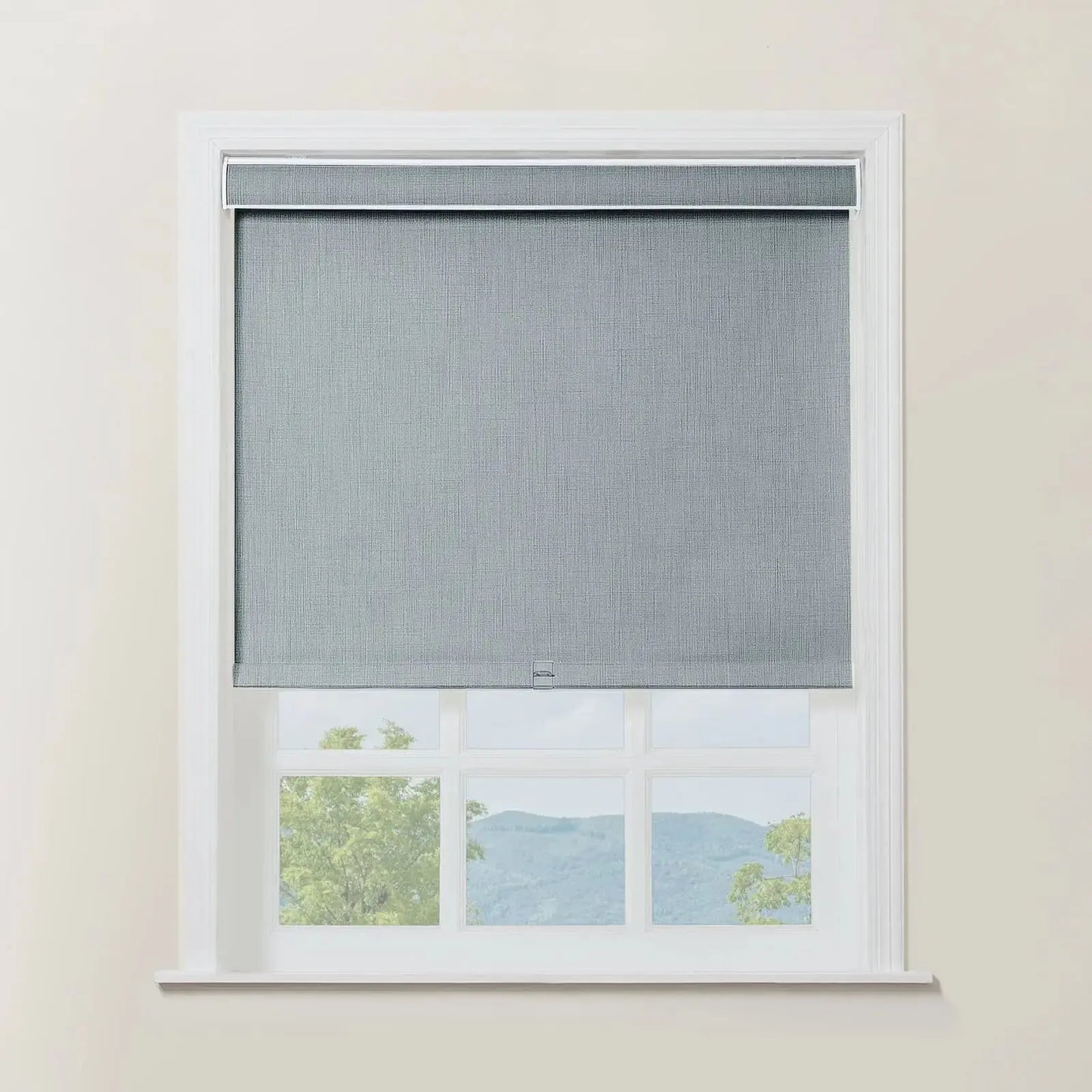 Furina Cordless Blackout Roller Shades   for Windows Room Darkening Rolled Up Shades with Spring System, UV Protection Window Shades Door Blinds for Home and Office